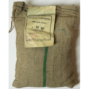 Bank bag, 10 groszy, 197...