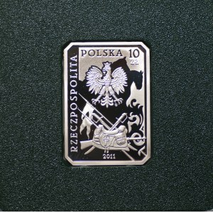 10 zlotych, 2011, Uhlan of the Second Polish Republic