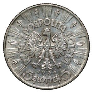 5 złotych 1935, Józef Piłsudski