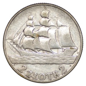 2 zlote, 1936, Sailing Ship