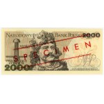 2,000 zlotys, 1977, Series A 0000000, SPECIMEN No. 0071*