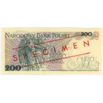 200 zlotych, 1976, Series A 0000000 - SPECIMEN No. 0164*