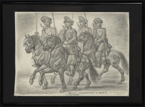 Zygmunt Kamiński (1888-1969), Kozacy w Warszawie - wspomnienie z 1905 r., 1962
