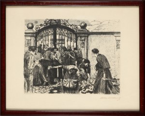 Käthe Kollwitz (1867-1945), Szturm, 1897