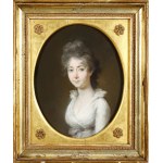 Unknown artist, Poland, 18th/19th century, Portrait of a young woman, 18th/19th century