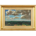 Henryk Uziembło (1879–1949), Landscape with Clouds, 1929