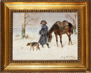 Jerzy Kossak (1886-1955), Żołnierz napoleoński, 1941