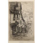 Józef Pankiewicz (1866-1940), Ulica Jerzual w Dinan, 1906