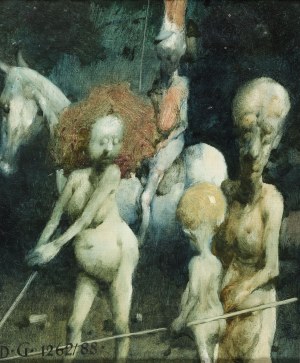 Jerzy Duda-Gracz (1941-2004), Nocne ćwiczenia z użyciem sił i środków, 1988