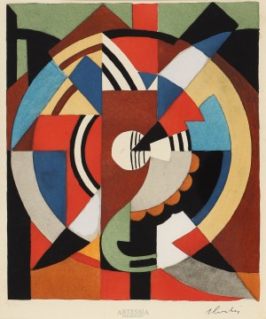 Auguste Herbin (1882-1960), Kompozycja kubistyczna, 1929