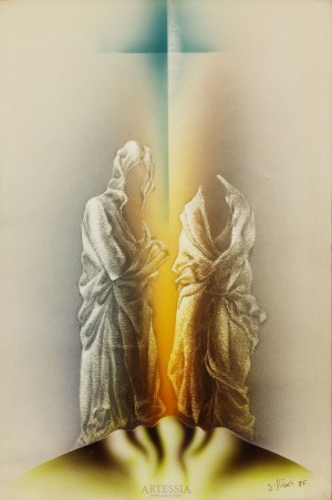 Zdzisław Stanek (1925-1996), Para postaci, 1985