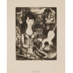 Noël Bureau (1892–1967), *Marche aux puces*, with an illustration by T. Makowski, 1930
