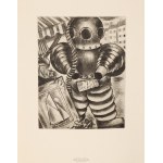 Noël Bureau (1892–1967), *Marche aux puces*, with an illustration by T. Makowski, 1930