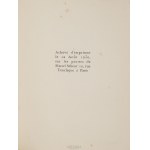 Noël Bureau (1892–1967), *Marche aux puces*, with an illustration by T. Makowski, 1930