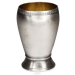 Aleksander Fuld, Silverware Manufactory, Moscow (1862–1917), Cup with rocaille decoration, 1896–1908