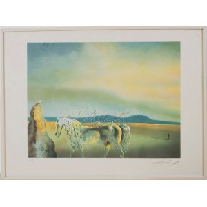 Salvador Dalí (1904–1989) „Le Cheval de Printemps“ (Jarný kôň) 1971