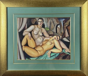 Tamara Łempicka (1898-1980) DEUX AMIS (DWIE PRZYJACIÓŁKI)