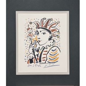 Pablo Picasso „Le Vieux Bouffon“ (Starý šašo)
