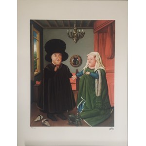 Fernando Botero (1932–2023) The Arnolfini Family 1998–2005 (1997)