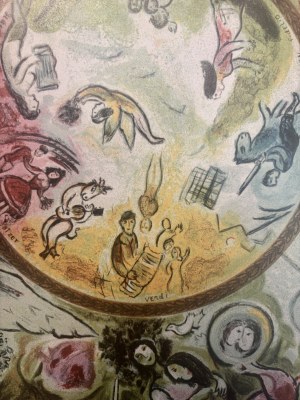 Marc CHAGALL (1887-1985) - po „Sufit Opery Paryskiej” (Plafond de l'Opéra de Paris)
