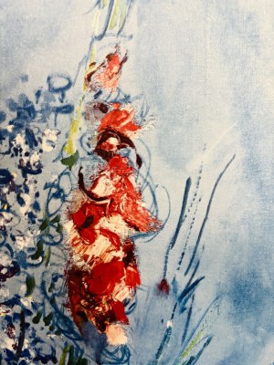 Marc Chagall (1887-1985) Les Glaieuls ( Mieczyki) 1955