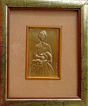 Amedeo Modigliani (1894 - 1920), Portret żony Jeanne Hebuterne, 1960