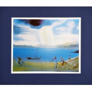 Salvador Dalí (1904 - 1989), Paesaggio di Portlligat