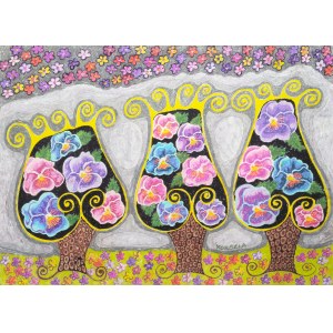 Anna Korszla, Pansies, 2018