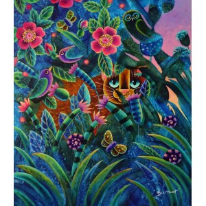 Wiesława Burnat, Meeting Under the Rose, 2025