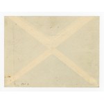Flight from Warsaw to Lviv to Jerusalem, April 5, 1937. Airmail letter from Lviv to Haifa ((101)