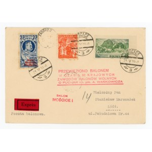 Letter from the National Balloon Competition for the A. Wańkowicz Challenge Cup in Mościce, 1939 (102)