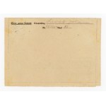 Letter from the Jawischowitz (Jawiszowice) Labor Camp, a subcamp of KL Auschwitz. Rarity (108)