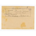 Auschwitz Concentration Camp, 1944. German concentration camp. Letter from the camp (109)
