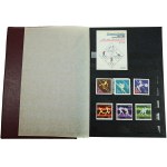 PRL Stamp Album. Canceled and uncanceled. Total: 405 stamps, 9 sheets (203)