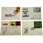 Solidarity, set of 4 envelopes (212)