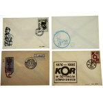 Solidarity, set of 4 envelopes (214)