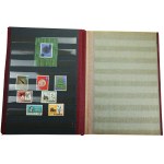 PRL Stamp Album. 1960s. Uncanceled. Total: 268 stamps, 5 sheets (221)