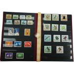 PRL Stamp Album. 1960s. Uncanceled. Total: 268 stamps, 5 sheets (221)
