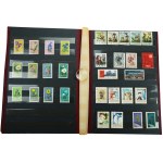 PRL Stamp Album. 1960s. Uncanceled. Total: 268 stamps, 5 sheets (221)