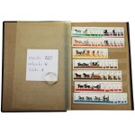 PRL stamp album, 1960s. Uncancelled. Total: 720 stamps, 1 sheet, 4 pages (223)