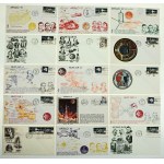 USA, space, set of 15 envelopes (224)