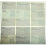 USA, space, set of 15 envelopes (224)