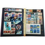 USSR Stamp Album, 1962–1984—Space, Postal Service. Unused. Total: approximately 400 stamps (254)