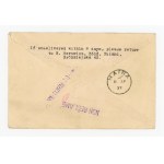 Flight from Warsaw to Lviv to Jerusalem, April 5, 1937. Airmail letter from Warsaw to Haifa (145)