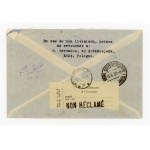 Launch of an airline route between Gdynia, Warsaw, Venice, and Rome; aviation letter sent on June 14, 1939 (160)