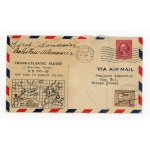 Letter from New York to Warsaw, 1934. Commemorative envelope (165)