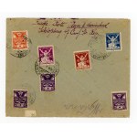 Airmail letter from Plana, Czechoslovakia, to Gródek Jagielloński, 1924 (171)