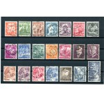 Second Polish Republic. Set of 21 stamps. Canceled (410)