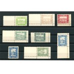 Luboml, Views of the City. Set of 8 stamps, 1918. Guarantees (437)
