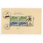Second Polish Republic. 5th National Philatelic Exhibition in Warsaw, commemorative postmark on a special envelope (543)